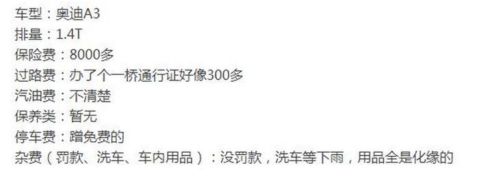 买车容易养车难？6项费用对比  选对车 一年省5箱油钱非难事