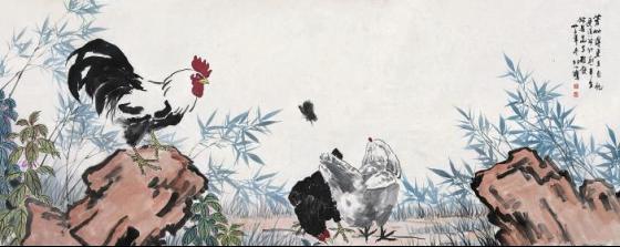 徐悲鴻鍾馗進酒圖| Xu Beihong , Drunken Zhong Kui | Fine