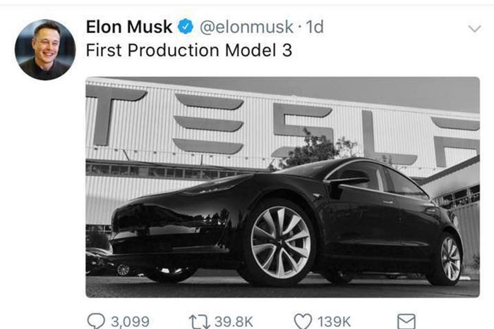特斯拉CEO的不断“爆料” Model 3 成了全球关注度最高的电动车