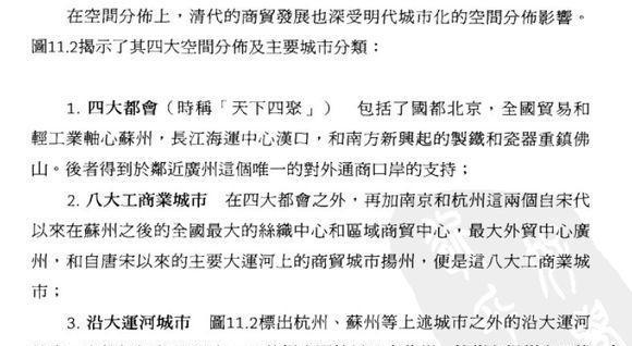 清朝中国最发达的大城市排名，排在第一的不是北京而是苏州