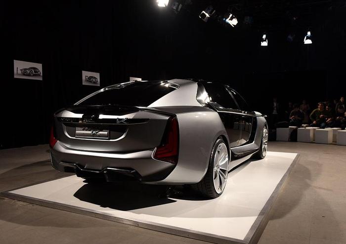 2.6秒破百 观致Model K-EV概念车亮相, 外表满满的科技感