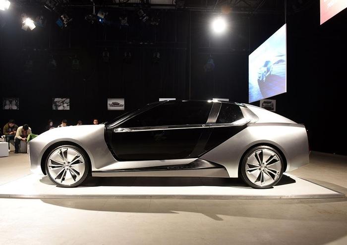 2.6秒破百 观致Model K-EV概念车亮相, 外表满满的科技感