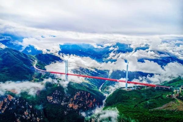 565.4米，世界第一高！六盘水北盘江大桥载入吉尼斯世界纪录