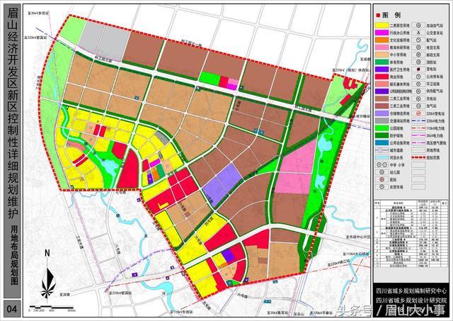 眉山市城乡规划局发布主城区控制性详细规划维护成果公告