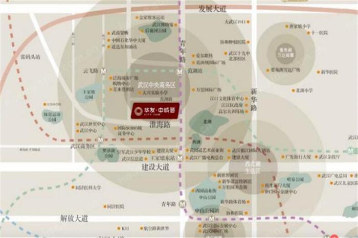 汉口核心双地铁公寓，华发中城荟荟公馆，独享繁华与尊贵