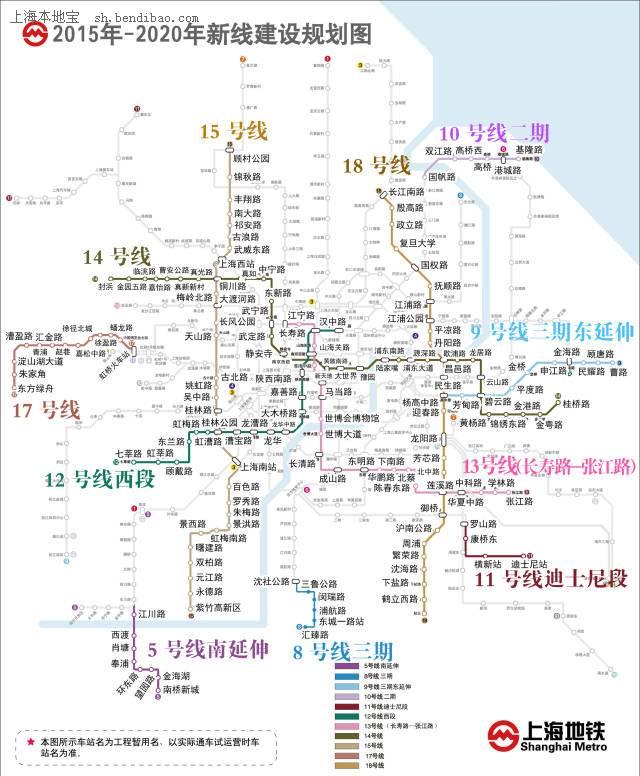 上海的地铁规划到2025年了，哪条地铁路线和你的生活关系最密切？
