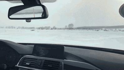 看了这些老司机的冰上驾驶，你还敢说自己车技好么？