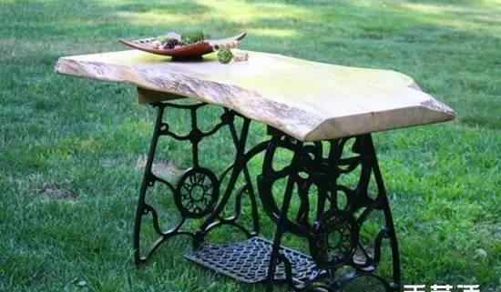 废旧物改造桌子的方法欣赏