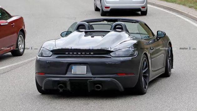 保时捷718 Boxster Spyder谍照出炉 动力更强劲外观更吸粉