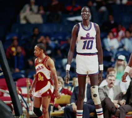 NBA史上臂展最长的球员，站着扣篮站着盖帽，连续2场封盖超15！