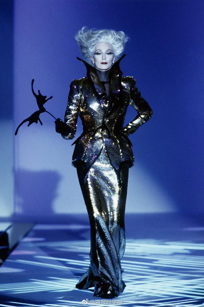 Thierry Mugler Spring 1997年高定，以昆虫为灵感