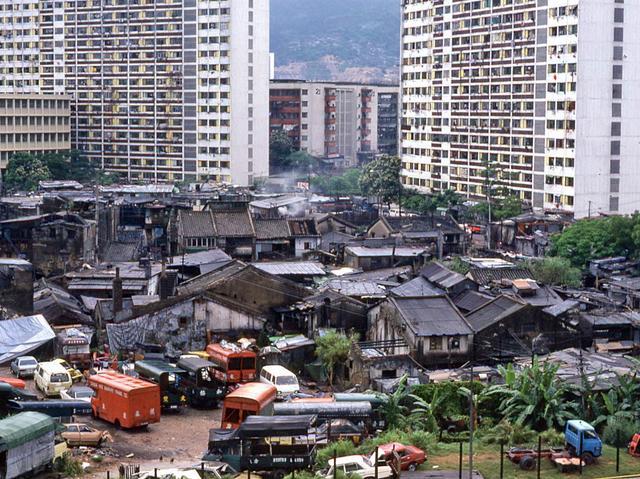 香港旧影1979年，九龙半岛土瓜湾住宅区