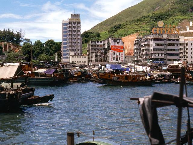 香港旧影1979年，九龙半岛土瓜湾住宅区