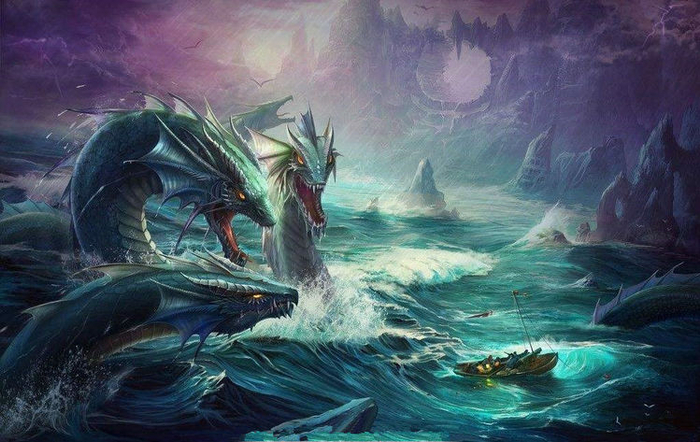 梦游水府，龙之伤——解析梦中龙被击伤的深层含义