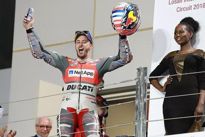 MotoGP卡塔尔站-多维险胜马奎斯夺冠 罗西第三