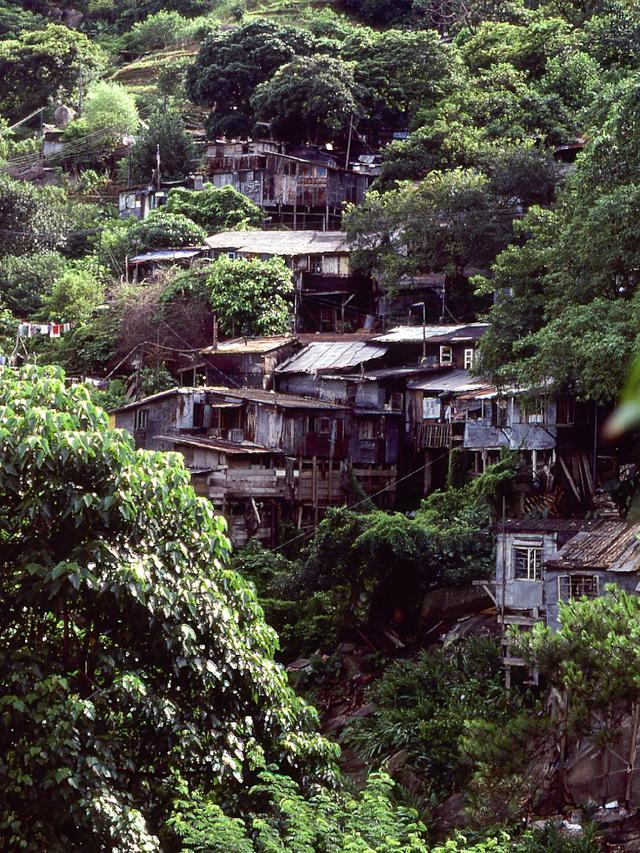 香港旧影1979年，九龙半岛土瓜湾住宅区