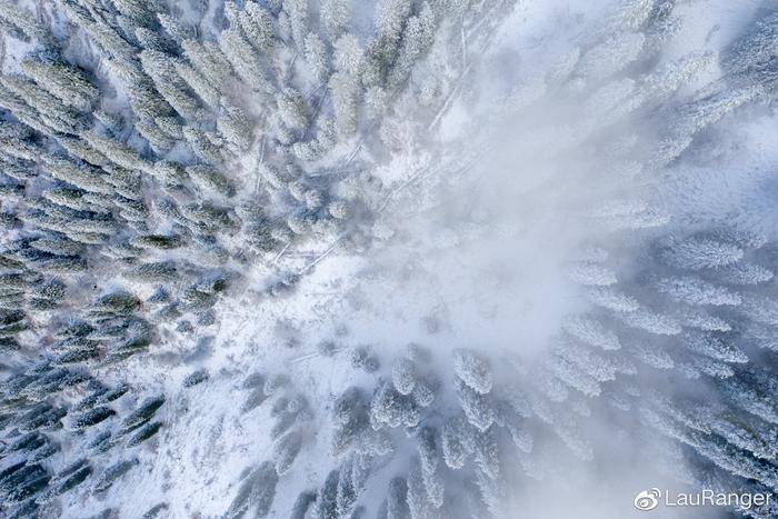 比东北还美的雪景，不在内蒙在新疆，日落星空轮番上阵