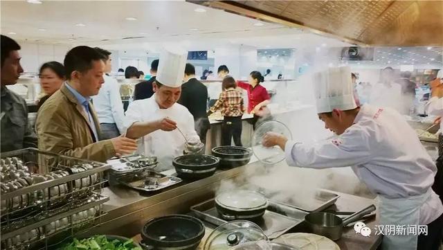 聚焦镜︱汉阴美食走进中国建设银行总行餐厅!
