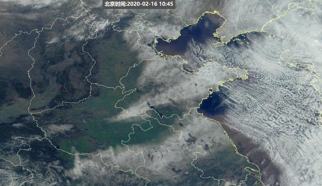 强寒潮已入海，我国多地放晴！太空可见：中东部平原大片积雪