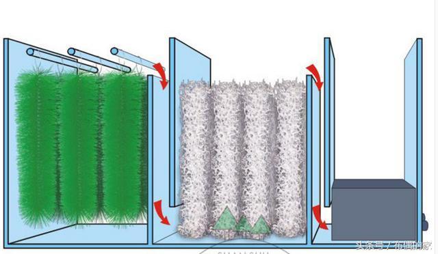 超棒省钱耐用效果倍棒鱼缸过滤材毛刷
