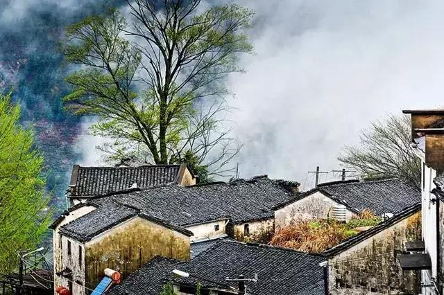 去云端村庄木梨硔隐居几日, 穿越梦里乡村祖源