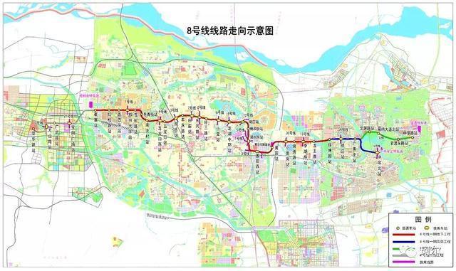 郑州轨道交通8号线在西部荥阳乔楼镇