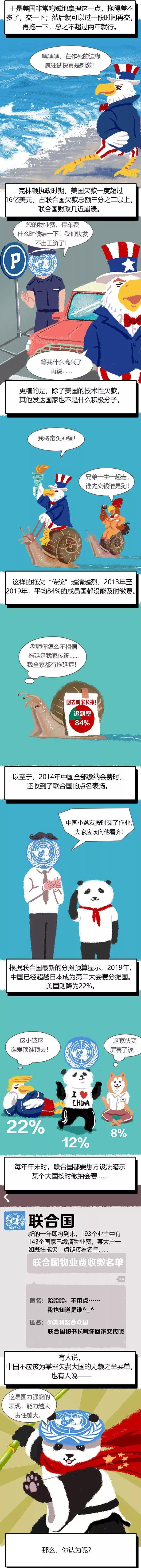 84%的国家拖欠联合国会费，中国要不要当老实人？