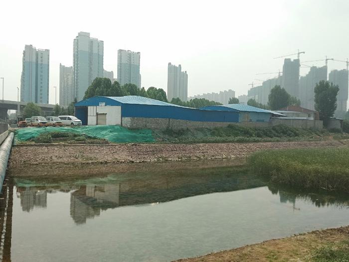 郑州金水河畔现300米简易房，多年竟无人查处？