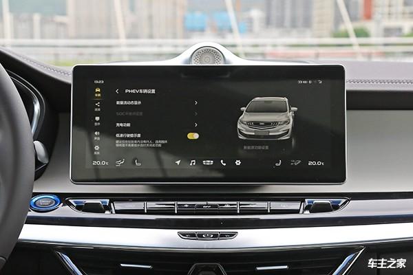 多方面领先同级别MPV 试驾吉利嘉际PHEV