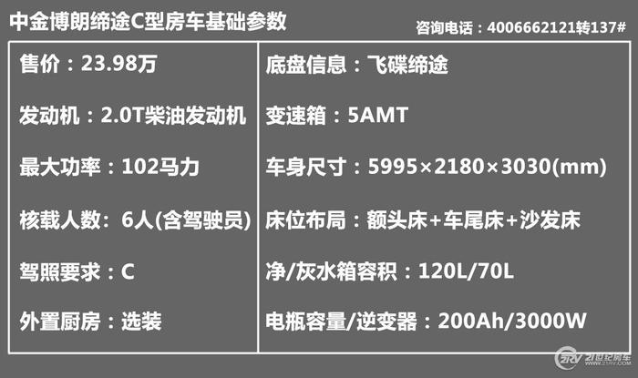 一台迈腾的价格买台C型车？中金博朗缔途房车实拍