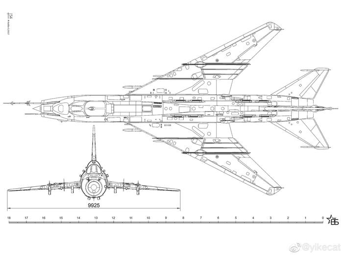 Сухой Су-17M（C-32M）/Sukhoi Su-17M（S-32M）歼击轰炸机