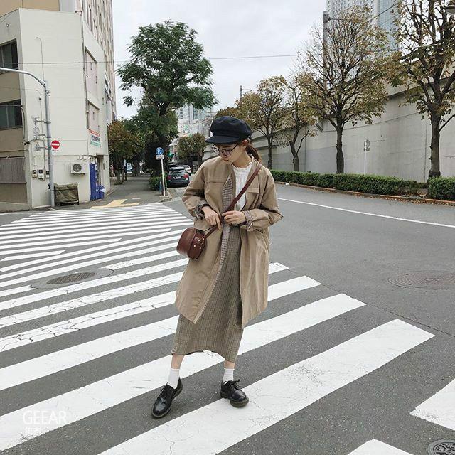 日本杂志御用模特村田伦子，让人迷上她的青文字系穿搭！