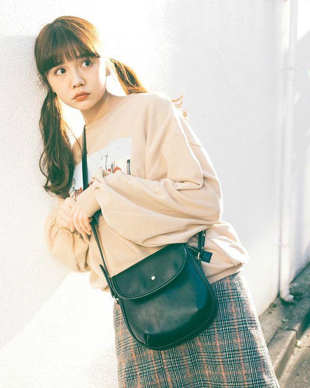 日本杂志御用模特村田伦子，让人迷上她的青文字系穿搭！