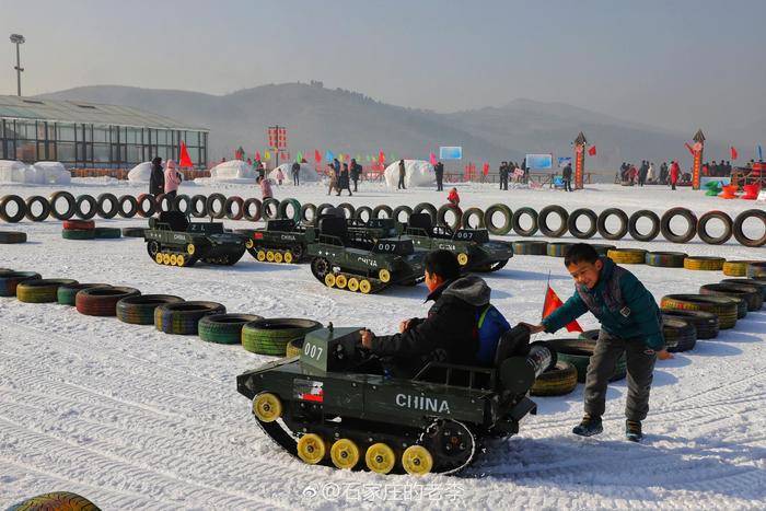 冰天雪地闹新春  红红火火过大年 2019狼牙山雪村欢乐中国年精彩粉呈