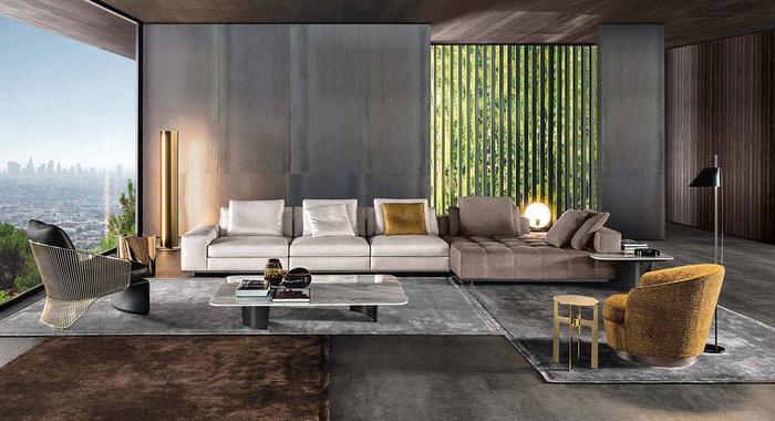 B&B、Flexform、Minotti | 三大顶级品牌，经典沙发款式盘点