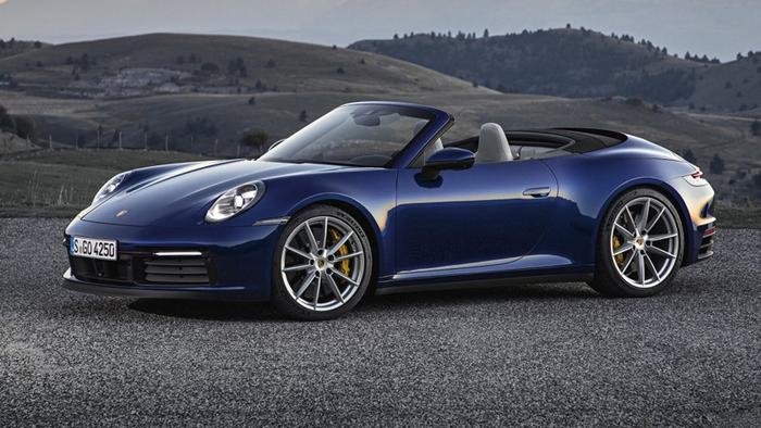 保时捷全新一代911 Cabriolet官图发布 2款车型 售价165.8万元起