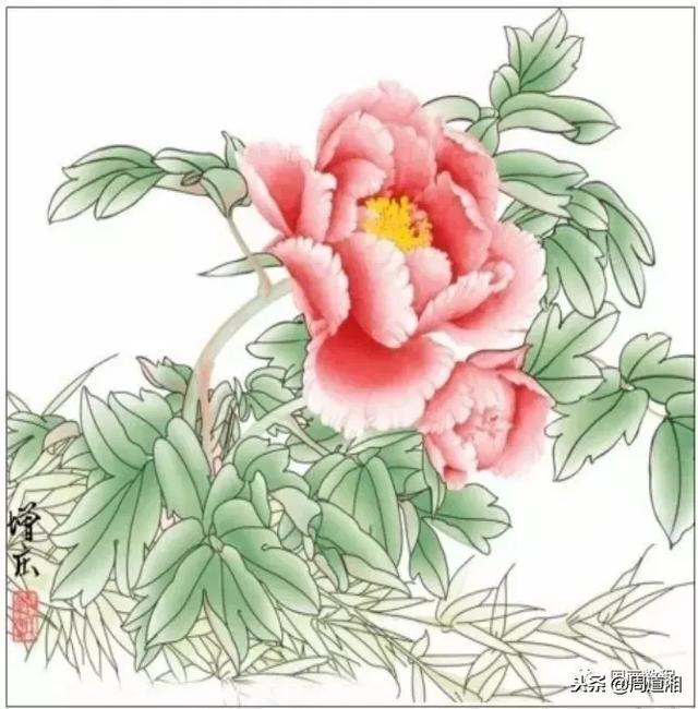 金箔　国色天香　牡丹 文史】国色天香夸牡丹谁是最早的国色美人？ | 唐代仕女簪花| 花