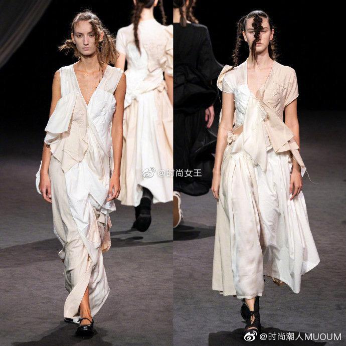 Yohji Yamamoto SS 2020，延续了山本耀司一贯的黑色美学