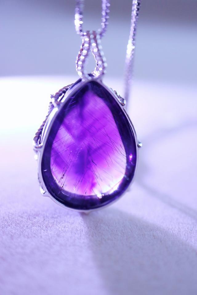 超七水晶紫发晶的功效与作用