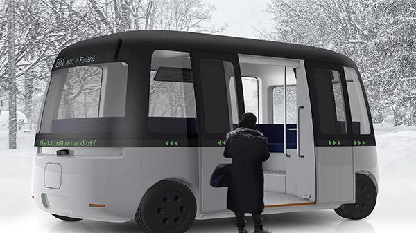 没有方向盘！韩国大邱市试运行三辆自动驾驶电动巴士