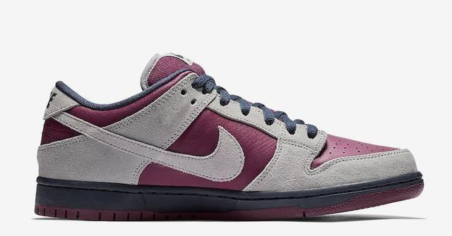 波尔多配色新品！Nike SB Dunk Low 官图释出