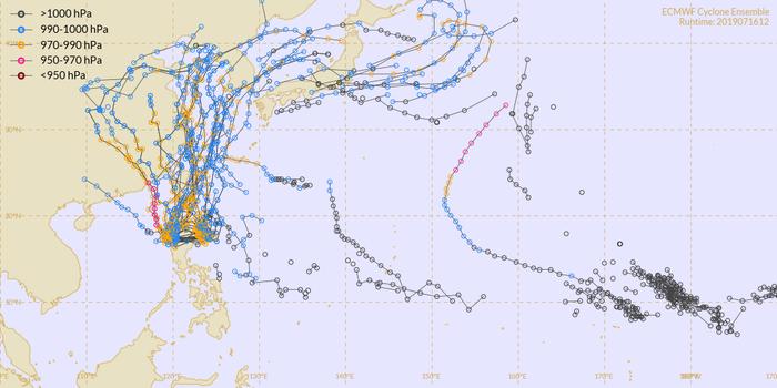 惊险！台风丹娜丝或“宫斗”换心，超级计算机：不知道登中国哪里