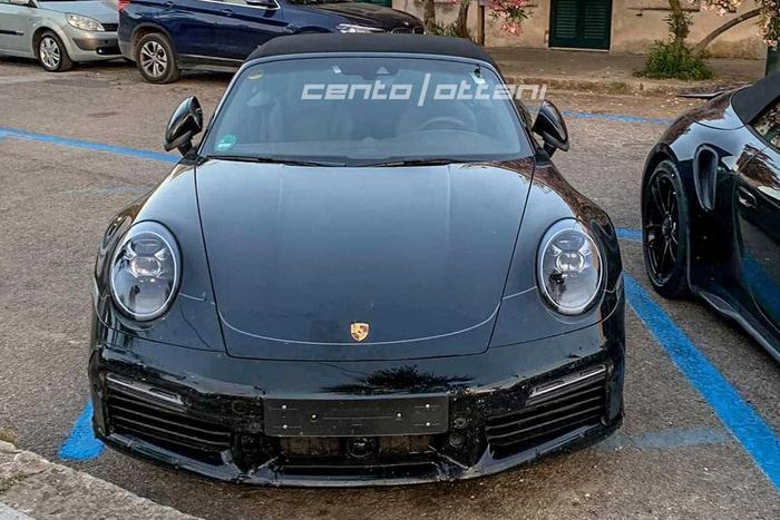 最快有望年底发布 保时捷911 Turbo Cabriolet最新谍照曝光