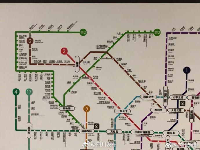 成都地铁图上新