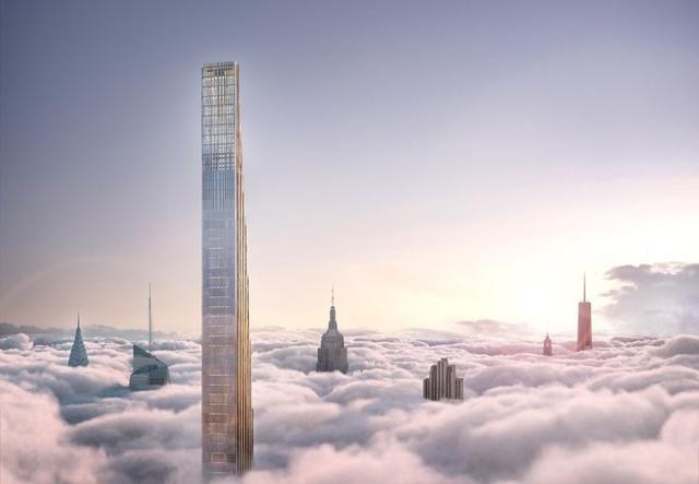 1428英尺，世界上最瘦的摩天大楼——曼哈顿西57街111号