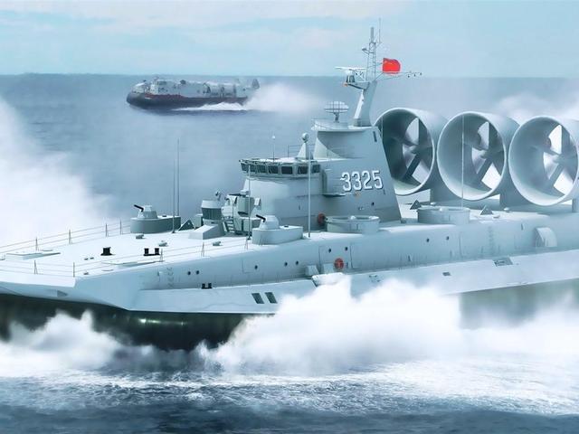 时速超过60节，可运一个装甲连，世界最大武装气垫登陆艇落户中国