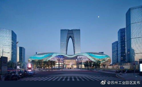 苏州中心获评“2019商业地产标杆项目”
