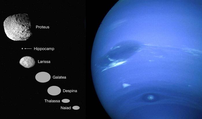 海王星最小的卫星有个奇怪的名字-马头鱼尾怪，那为何叫这个名字