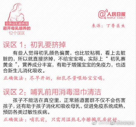 避开母乳喂养的 12 个误区