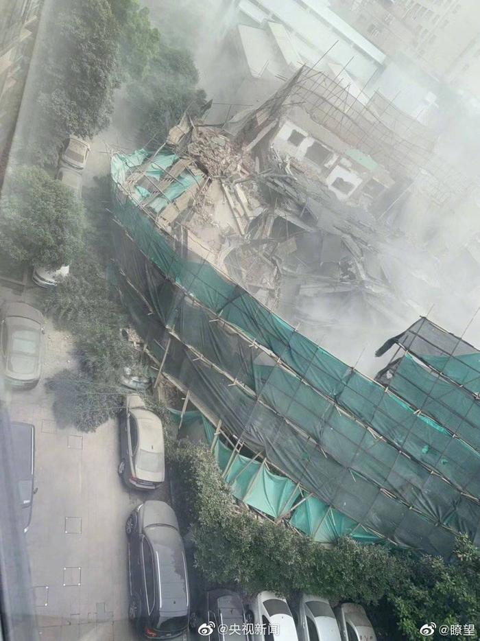 上海长宁改造建筑坍塌